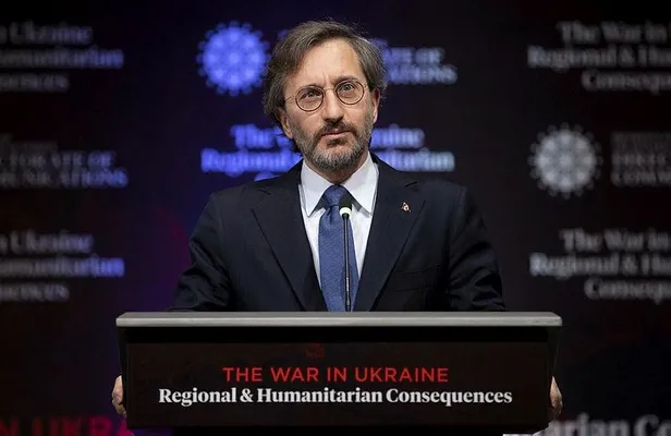 Cumhurbaşkanlığı İletişim Başkanı Fahrettin Altun'dan Ukrayna'da Savaş Konferansı'nda flaş açıklamalar-2