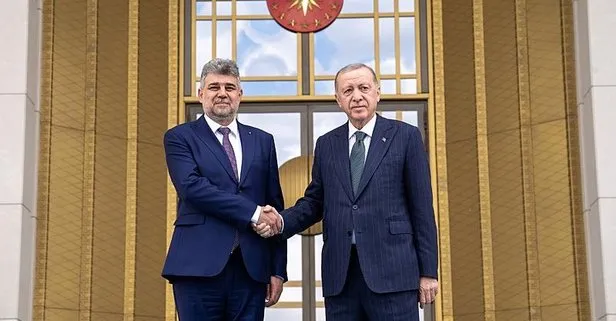 Başkan Erdoğan, Romanya Başbakanı Marcel Ciolacu ile Ortak Basın Toplantısı’nda açıklamalarda bulundu