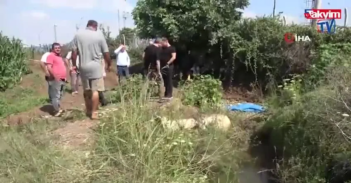Adana şok olay! Su borusunda ceset bulundu