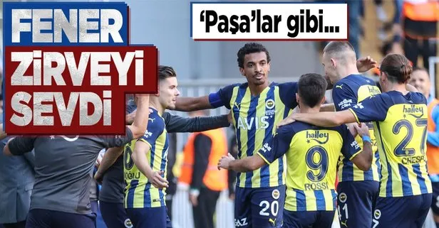 Fenerbahçe 2-1 Kasımpaşa | MAÇ SONUCU
