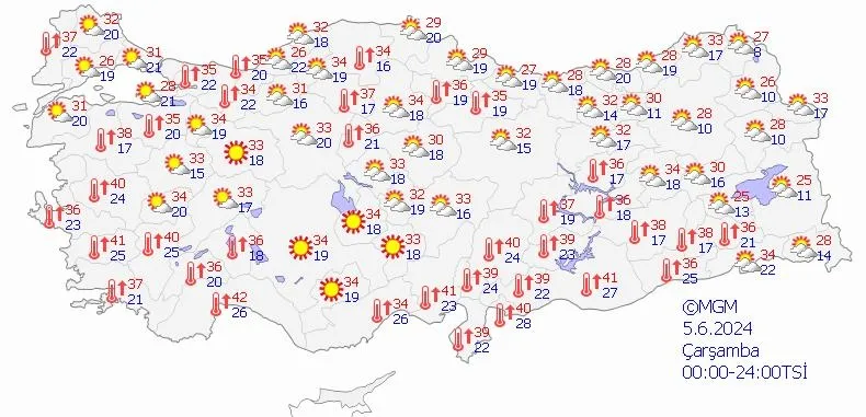 Kavrulmaya devam: +8 +12! Sebebi izobarik sırt... Meteoroloji Genel Müdürlüğü'nden hava durumu raporu: Sıcaklıklar ne kadar sürecek?-12