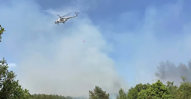Çanakkale Eceabat’ta yangın! Yerleşim yerine çok yakın! Valilikten flaş açıklama: Teyakkuzda olun