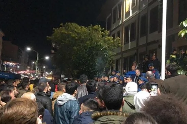 Giresun'da ortalığı karıştıran olay! Adliye önüne akın ettiler...