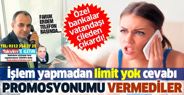 Bankalarla ilgili şikayetler yağıyor: İşlem yapmadan 'limit yok' cevabı