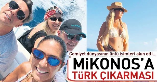 Mikonos’a Türk çıkarması