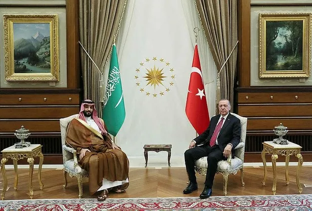 Başkan Erdoğan ile Selman'ın baş başa görüşmesi sona erdi: Türkiye ve Suudi Arabistan'dan ortak bildiri-4