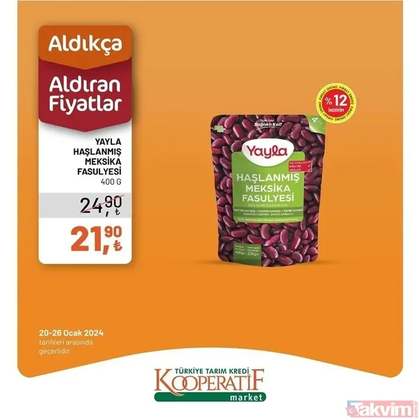 23-26 Ocak 2024 Tarım Kredi Kooperatif market fiyat listesi mest etti: Ayçiçek yağı, Peynir, süt, yumurta, kaşar fiyatları dibi gördü - 35