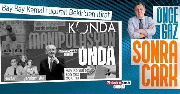 Anketlerle Kılıçdaroğlu’nu gazlayan KONDA çark etti! Bekir Ağırdır’dan ’Başkan Erdoğan’ sözleri...