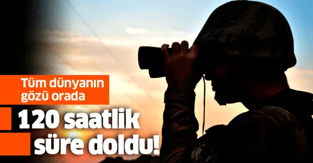 YPG'li teröristlere tanınan süre doldu