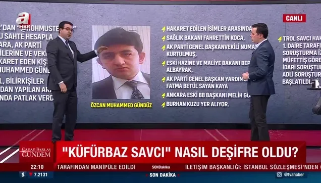 Küfürbaz savcı Özcan Muhammed Gündüz böyle deşifre oldu