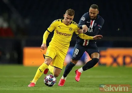 Şampiyonlar Ligi’nde geceye damga vuran kavga! PSG-Borussia Dortmund maçında Emre Can ve Neymar...