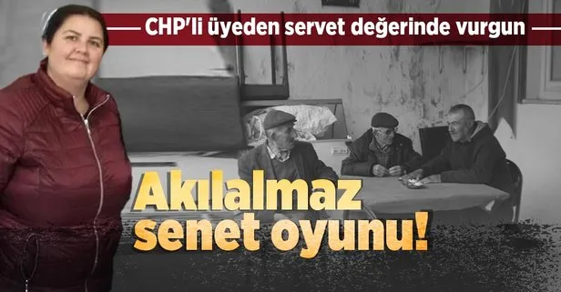 CHP’li meclis üyesi Gülşah Güney’den 10 milyon liralık vurgun! Senetler sonradan doldurulmuş