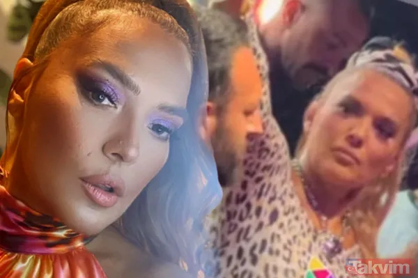 Demet Akalın’ın alkollü içeceği başından aşağı döktüğü garson suskunluğunu bozdu! Sosyal medya ayağa kalkmıştı... - 1