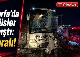 Şanlıurfa’da otobüsler çarpıştı: 13 yaralı!