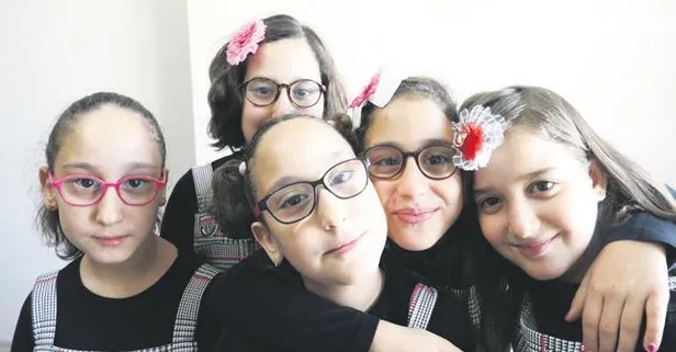 Konyalı beşizler birbirinden hiç ayrılmıyor