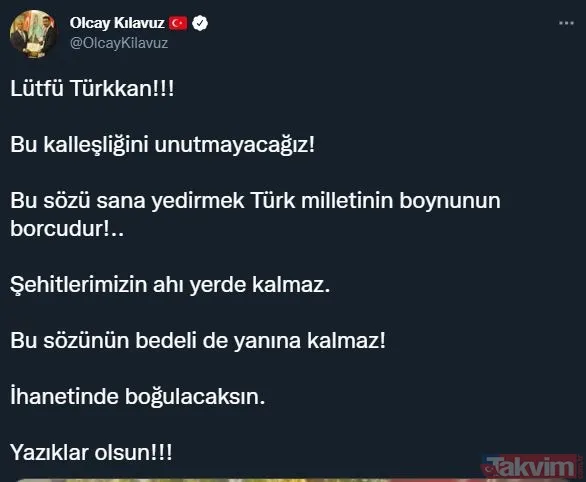 Şehit ağabeyine küfürler eden İYİ Partili Lütfü Türkkan'a tepkiler çığ gibi: "Bu sözü sana yedirmek Türk milletinin boynunun borcu" - 14