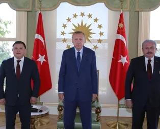 Başkan Erdoğan’dan önemli kabul