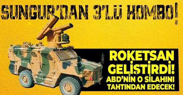ROKETSAN geliştirdi! SUNGUR hem havada hem karada hem de denizde kullanılacak!-1
