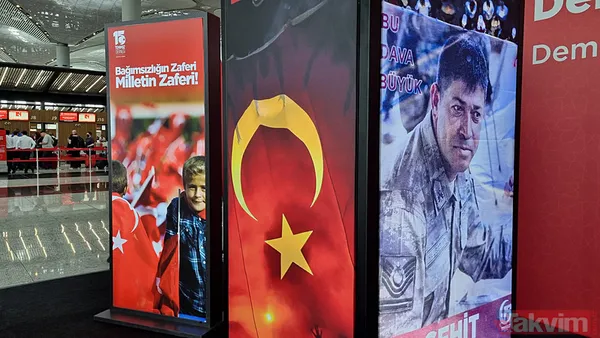 İstanbul Havalimanı'nda "15 Temmuz Demokrasi ve Milli Birlik Günü" sergisi açıldı | Ne zaman kadar sürecek? - 16