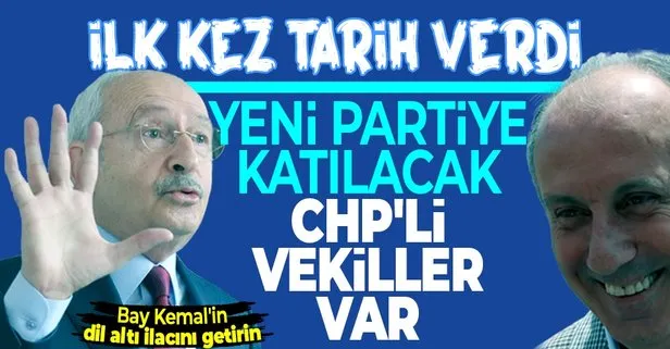 Kemal Kılıçdaroğlu’nu şoka sokacak haber: Muharrem İnce’nin partisini kuracağı tarih belli oldu: CHP’den bize katılacak bazı vekiller var!