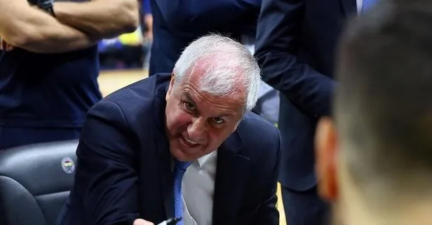 Fenerbahçe Beko başantrenörü Zeljko Obradovic molada çılgına döndü! Oyuncularına küfür yağdırdı...