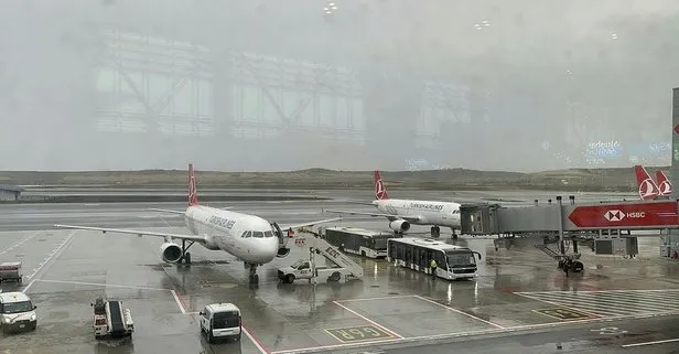 Hava ulaşımına fırtına engeli! THY’nin 6 uçağı lodos nedeniyle İstanbul’dan başka havalimanlarına yönlendirildi