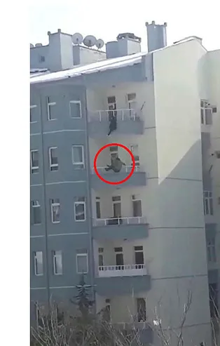 İntihar etmek isteyen kocasını son anda yakaladı ama kurtaramadı