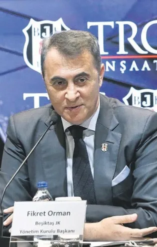 Beşiktaş Başkanı Fikret Orman: Alnım ak başım dik