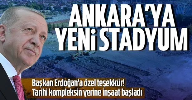 Başkan Erdoğan, ATO Başkanı Baran’ı kabul etti! 19 Mayıs Stadyumu’nun bulunduğu yere yeni stadyum