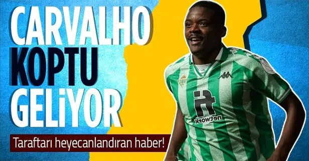 Fenerbahçe, William Carvalho için kulübü Real Betis ile anlaşma sağlandı!