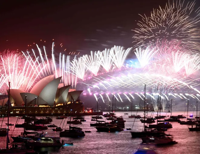 Dünyada 2020 yılbaşı kutlamaları