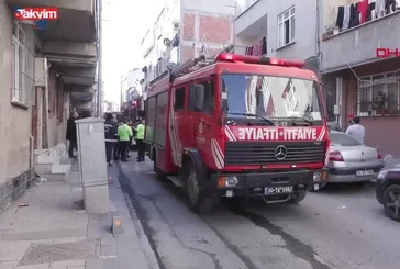 Bağcılar’da yangın: 1 ölü!