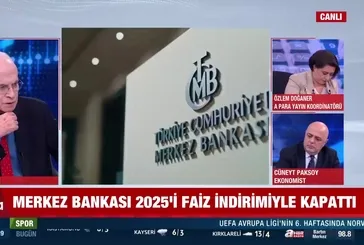 Merkez Bankası faizi yüzde 30'e indirdi