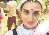 Aslıhan Gürbüzden Hint işi tatil