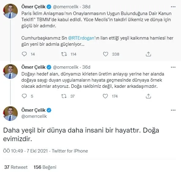 ak-parti-sozcusu-omer-celikten-paris-iklim-anlasmasi-mesaji-yesil-kalkinma-hamlesi-yeni-bir-adimla-gucleniyor-1633595052408.jpg AK Parti Sözcüsü Ömer Çelik'ten 'Paris İklim Anlaşması' mesajı: Yeşil kalkınma hamlesi, yeni bir adımla güçleniyor-1