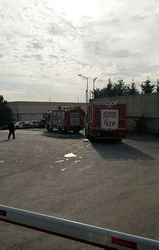 Tuzla'da yangın paniği