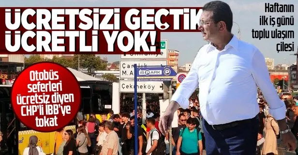 CHP’li İBB’nin toplu ulaşım rezaleti: Üsküdar-Çekmeköy metro seferleri uzun süre yapılamadı!