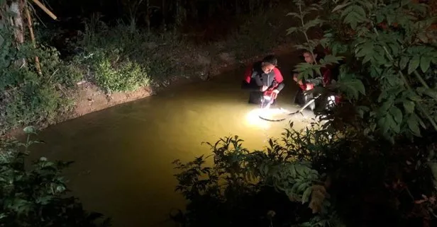 Sakarya’da acı son! 4 yaşındaki çocuğun cansız bedenini 63 kişilik ekip 6 saat sonra buldu