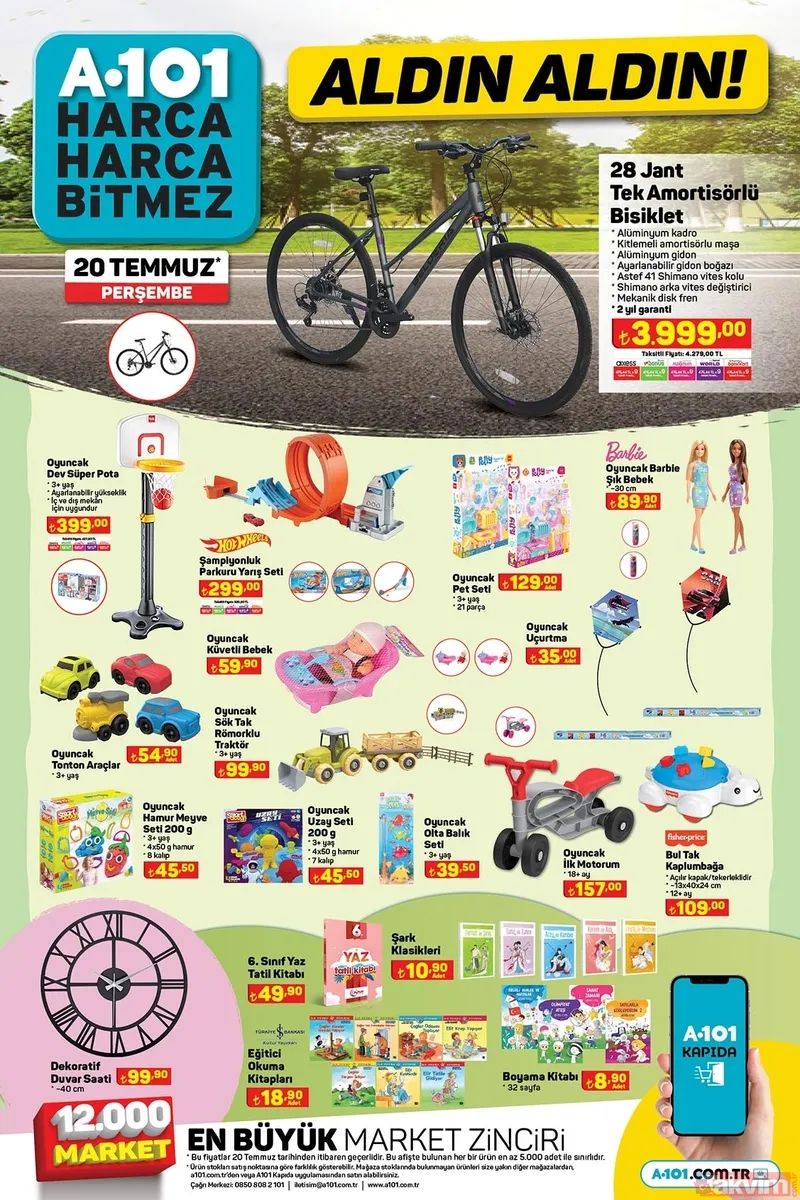 Sabah saat 09:00’a hazır olun! Peş peşe anons geçildi! A101 bedava gibi dağıtacak! Kapıda kuyruk olacak! Çeyizlik ürünler: Kiwi marka ev eşyası...