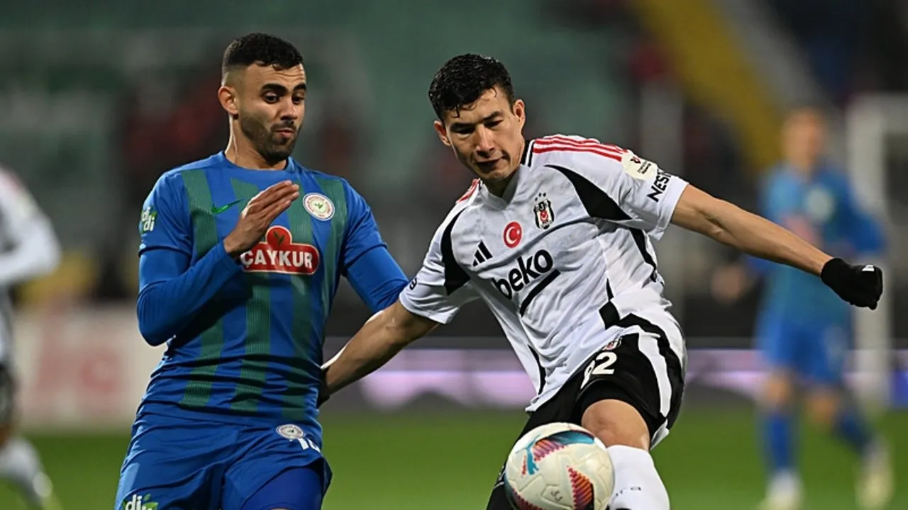 2025’e kötü başlangıç! Beşiktaş Rizespor ile 1-1 berabere kaldı