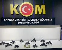 Ankara’da ’silah kaçakçılığı’ yapan suç örgütüne operasyon: 4 gözaltı