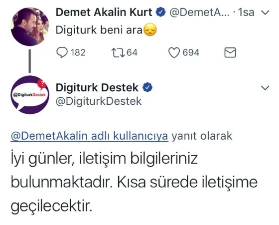 Demet Akalın isyan etti, Digiturk anında geri dönüş yaptı-1