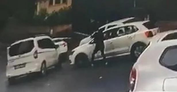 İstanbul Şişli’de dehşet anları! Araçla önünü kestiği kişiye kurşun yağdırdı