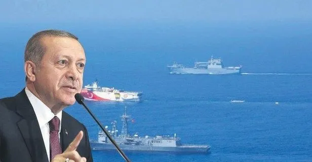 Doğu Akdeniz’de kirli ittifakın korkusu Başkan Erdoğan