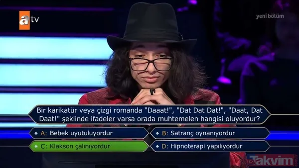 Kim Milyoner Olmak İster'de Kenan İmirzalıoğlu sordu: Mesleği 'Kaşmerlik' olan biri nerede çalışır? - 8