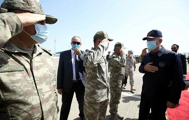 Son dakika: Türkiye'den Libya'ya kritik ziyaret: Bakan Akar Trablus'ta-4