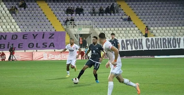 Afyonspor, Adana 1954 FK'yı 2-1 yenerek uzatmalarda turladı!