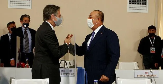 Son dakika: Dışişleri Bakanı Çavuşoğlu, ABD Dışişleri Bakanı Antony Blinken ile görüştü!