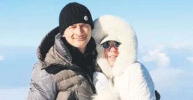 Ozan Şer eşi Bahar Şer'İn Uludağ tatili tam gaz sürüyor
