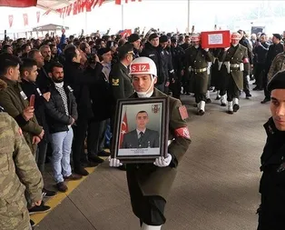 İdlib şehidi Özler’e veda